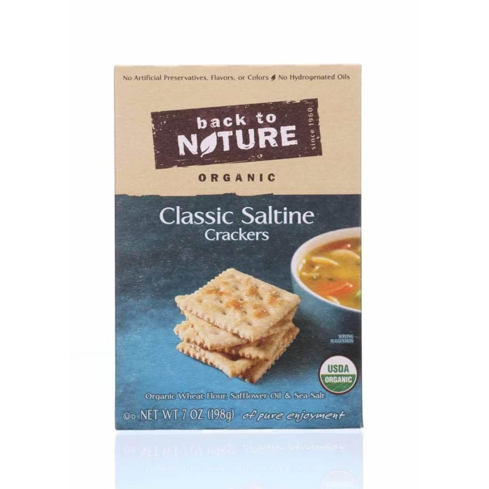 Back To Nature Back To Nature Organic Classic Crackers Saltine, 7 oz