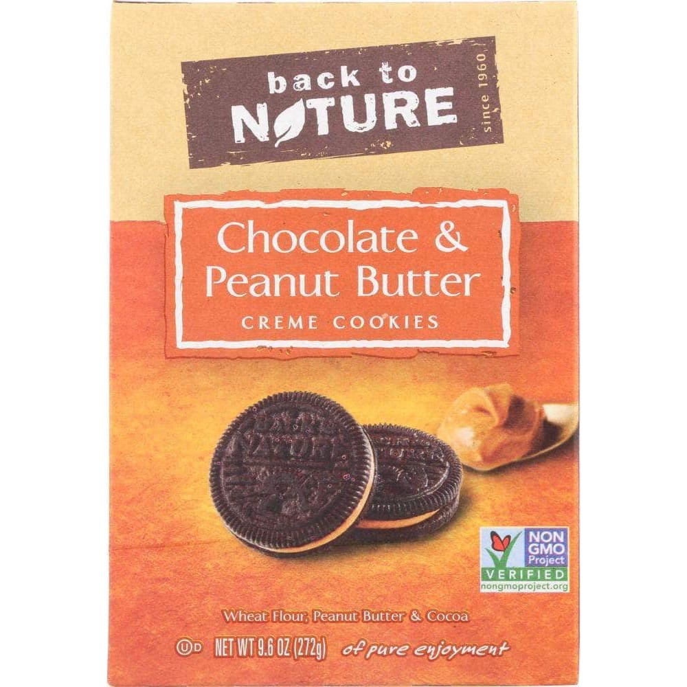 Back To Nature Back To Nature Peanut Butter Creme Cookies, 9.6 oz