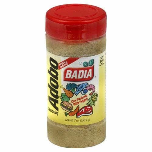 Badia Badia Adobo with Pepper Seasoning, 7 oz