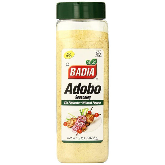 BADIA: Adobo Without Pepper 2 lb (Pack of 4) - BADIA