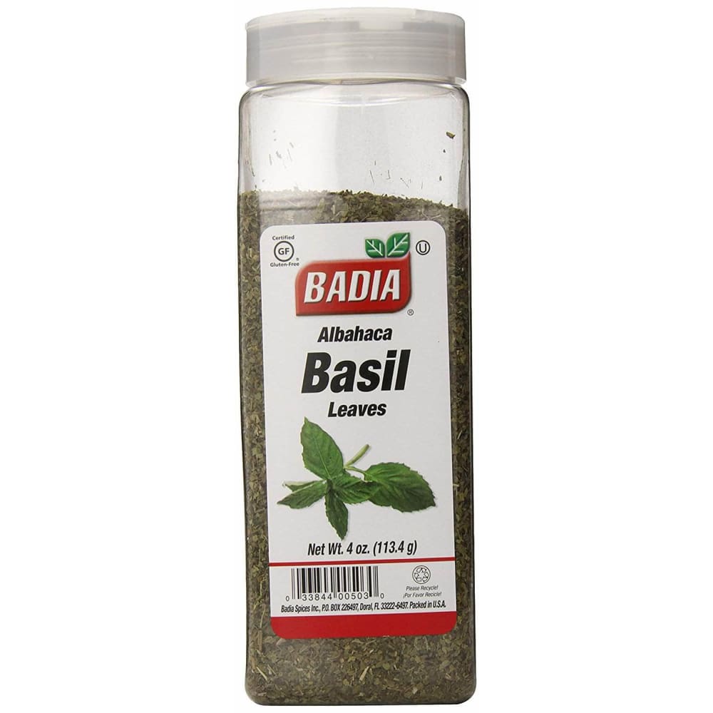 Badia Badia Basil Leaves, 4 oz
