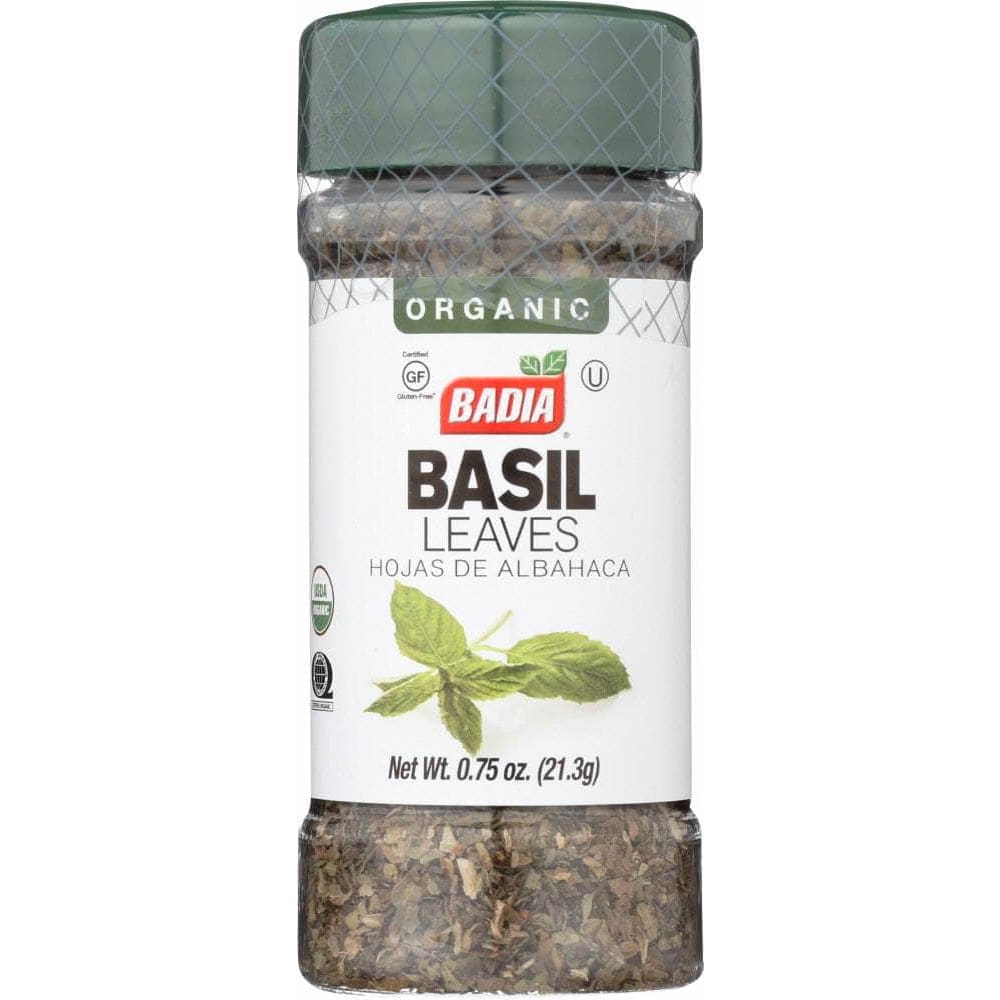 Badia Badia Basil Leaves Organic, 0.75 oz