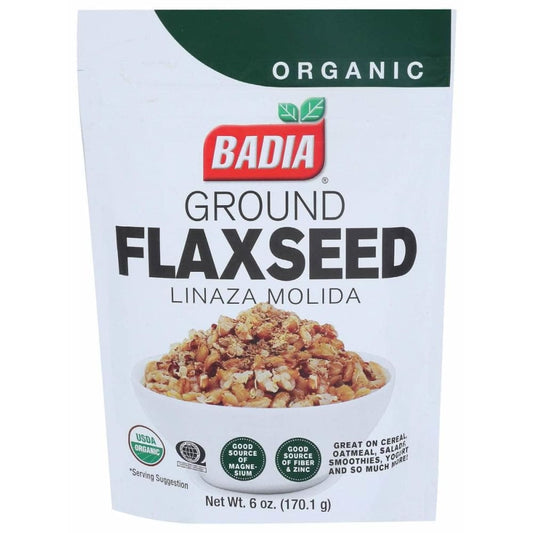 BADIA BADIA Flax Seed Ground Organic, 6 oz