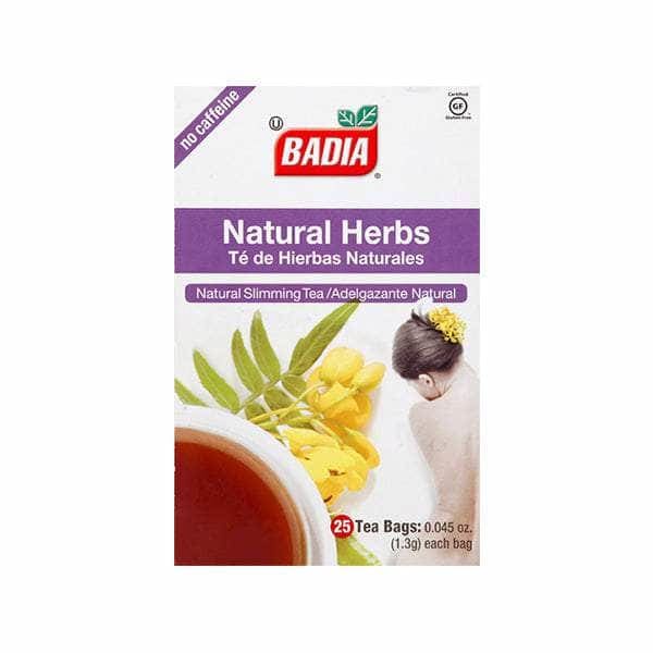 Badia Badia Natural Herbs Tea, 25 bg