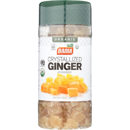 BADIA: Organic Crystallized Ginger 10 oz (Pack of 3) - Grocery > Cooking & Baking > Baking Ingredients - BADIA