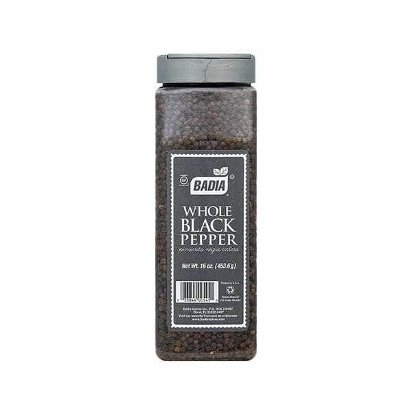 Badia Badia Pepper Whole Black, 16 oz
