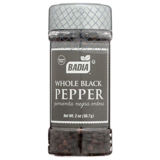 BADIA: Peppercorn Whl Black 2 oz (Pack of 6) - BADIA
