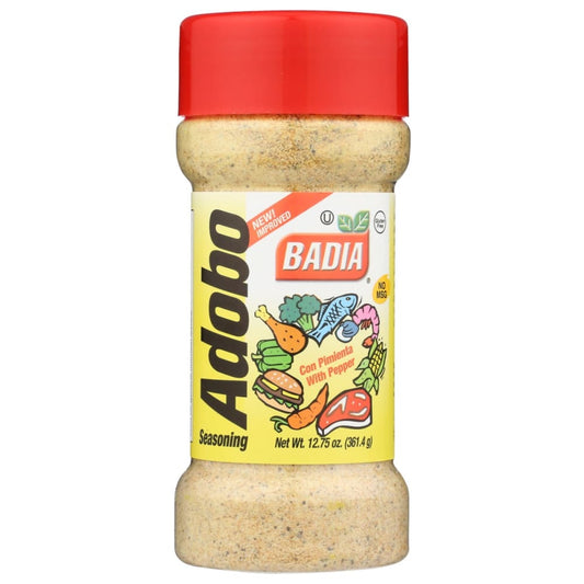 BADIA: Seasoning Adobo W Pepper 12.75 OZ (Pack of 5) - Grocery > Cooking & Baking > Seasonings - BADIA