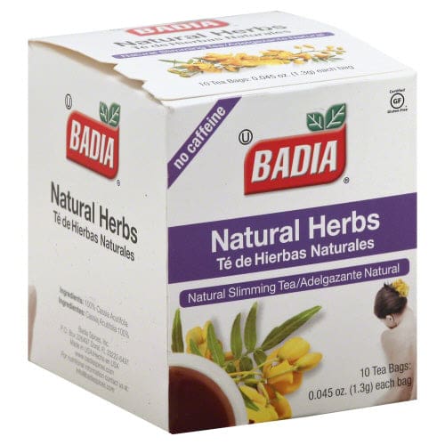 BADIA: Tea Natural Herb 10 BG (Pack of 6) - Grocery > Beverages > Coffee Tea & Hot Cocoa - BADIA