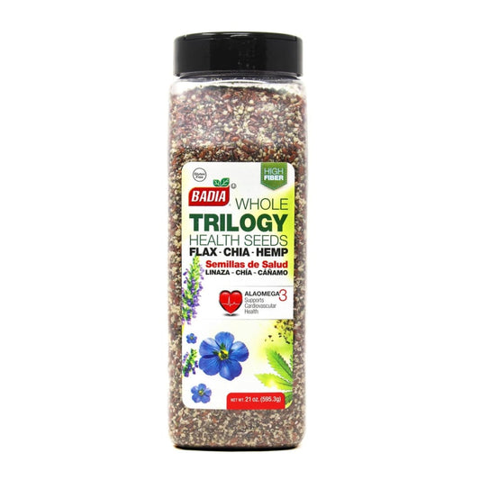 BADIA: Trilogy Health Seeds 21 oz (Pack of 3) - Cooking & Baking > Extracts Herbs & Spices - BADIA