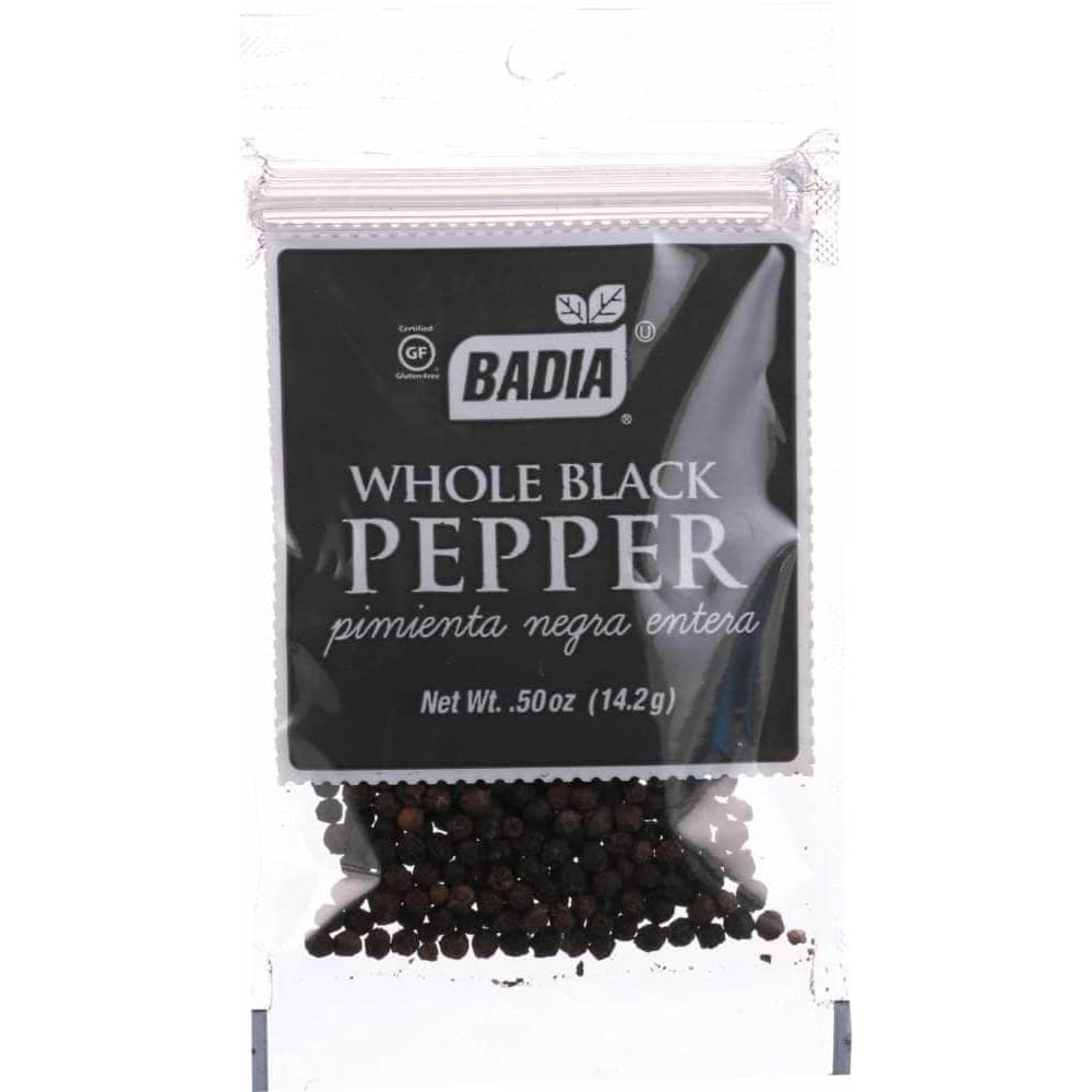 Badia Badia Whole Black Pepper, 0.5 oz