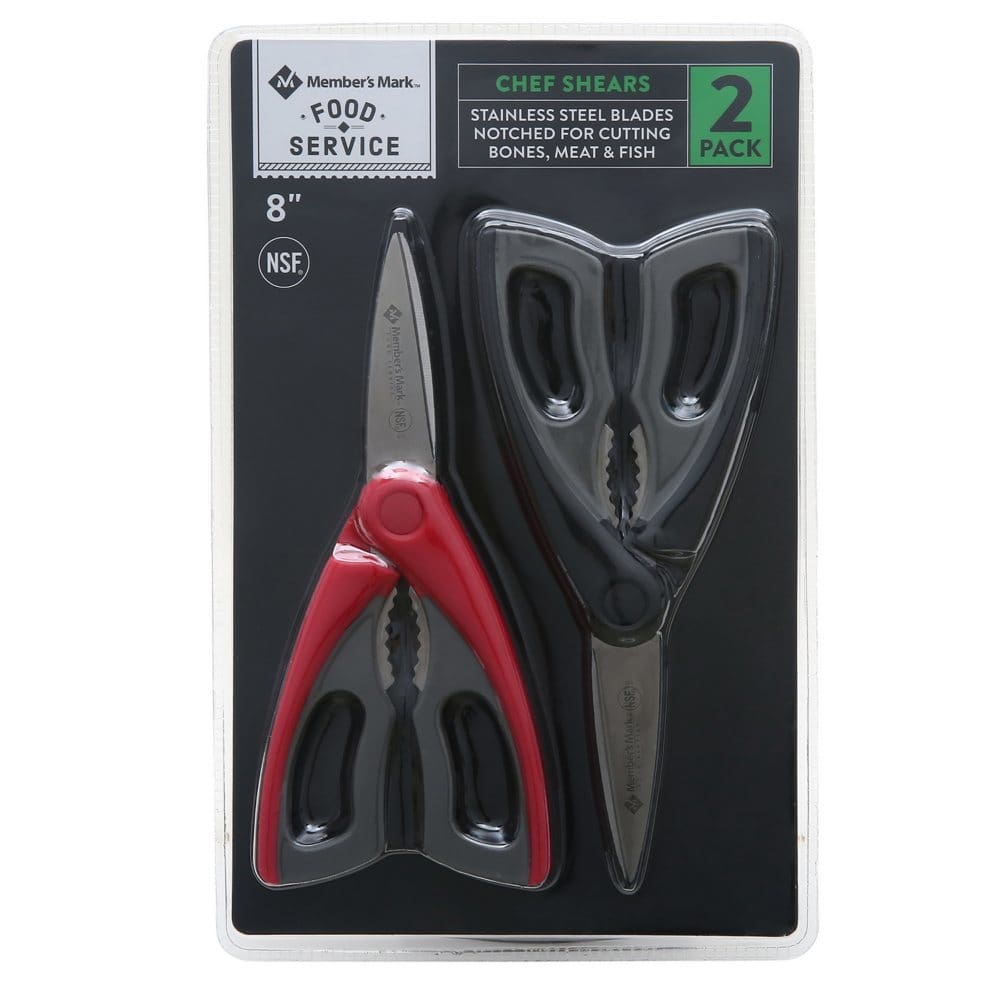 Bakers & Chefs 8 Chef Shears - 2 pk. - Cutlery Sets & Kitchen Knives - Bakers