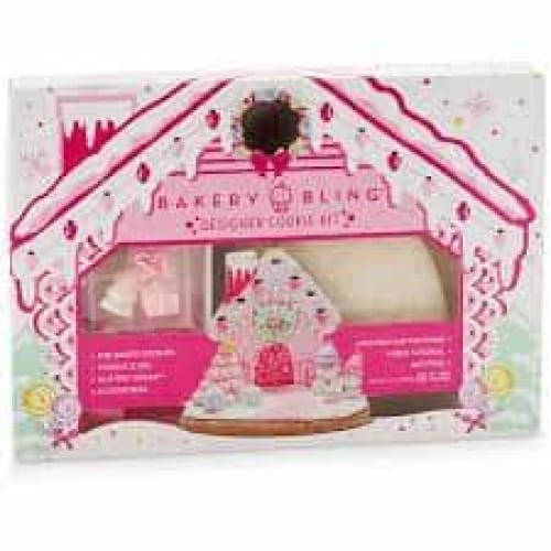 BAKERY BLING Grocery > Snacks > Cookies > Cookies BAKERY BLING: Cookie Kit Pink House, 11.1 oz
