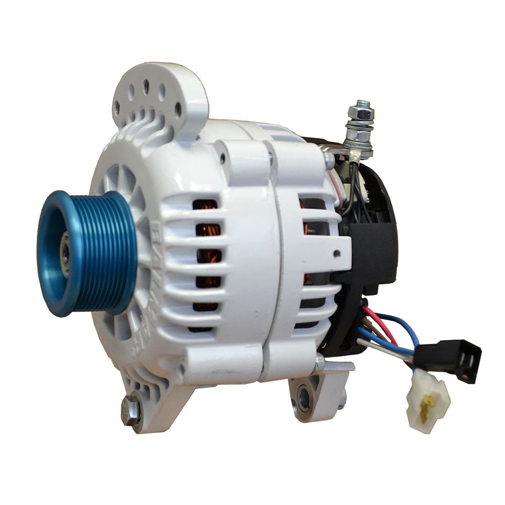 Balmar Alternator 100 AMP 12V 3.15 Dual Foot Saddle J10 Pulley w/ Isolated Ground - Electrical | Alternators - Balmar