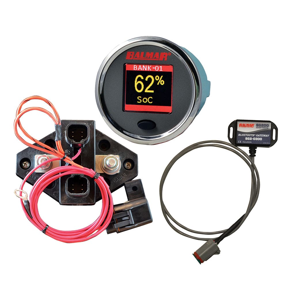 Kit Monitor Batteria Balmar SG205 Con Gateway Bluetooth, Nuovo
