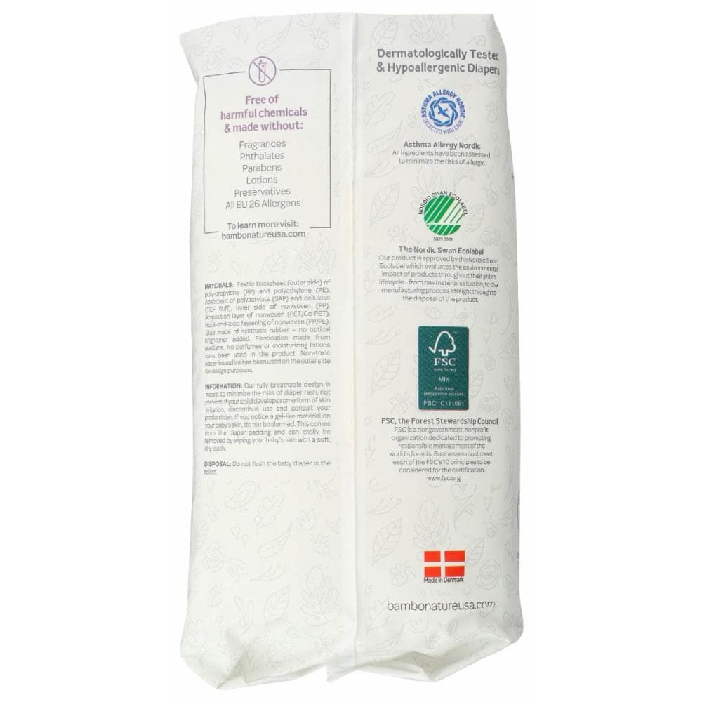 BAMBO NATURE Baby > Baby Diapers & Diaper Care BAMBO NATURE: Diapers Baby Size 3, 29 pk