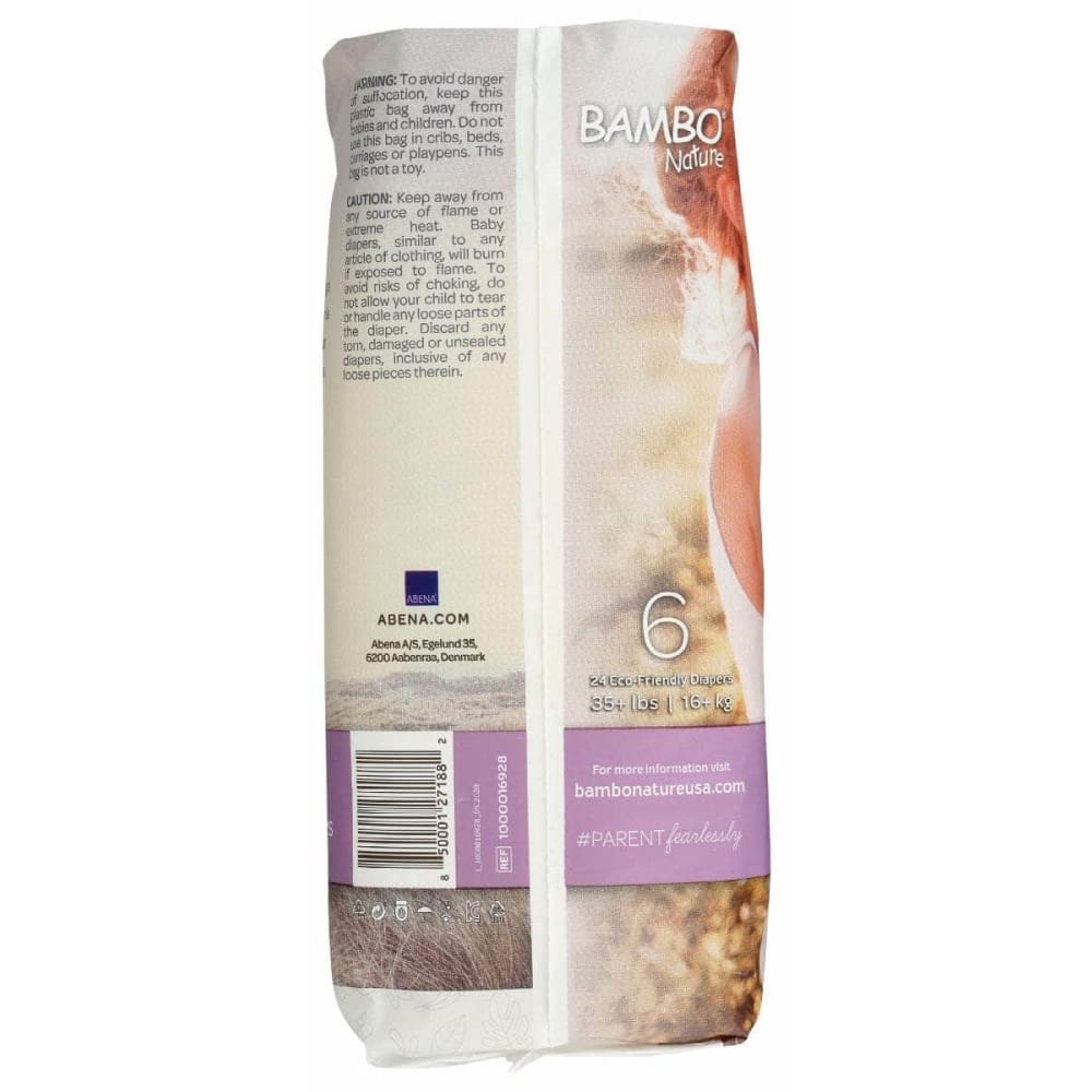 BAMBO NATURE Baby > Baby Diapers & Diaper Care BAMBO NATURE: Diapers Baby Size 6, 24 pk