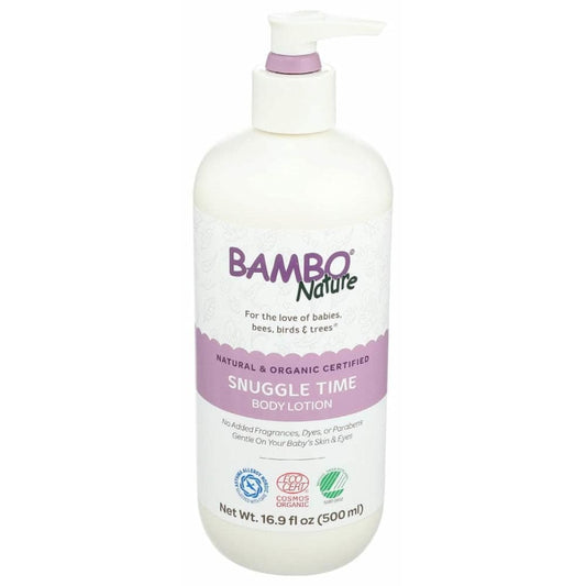 BAMBO NATURE Baby > Baby Care BAMBO NATURE: Snuggle Time Body Lotion, 16.9 oz