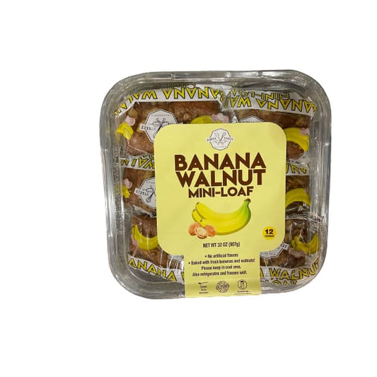 Banana Walnut Mini-Loaf 32 oz. - Banana Walnut