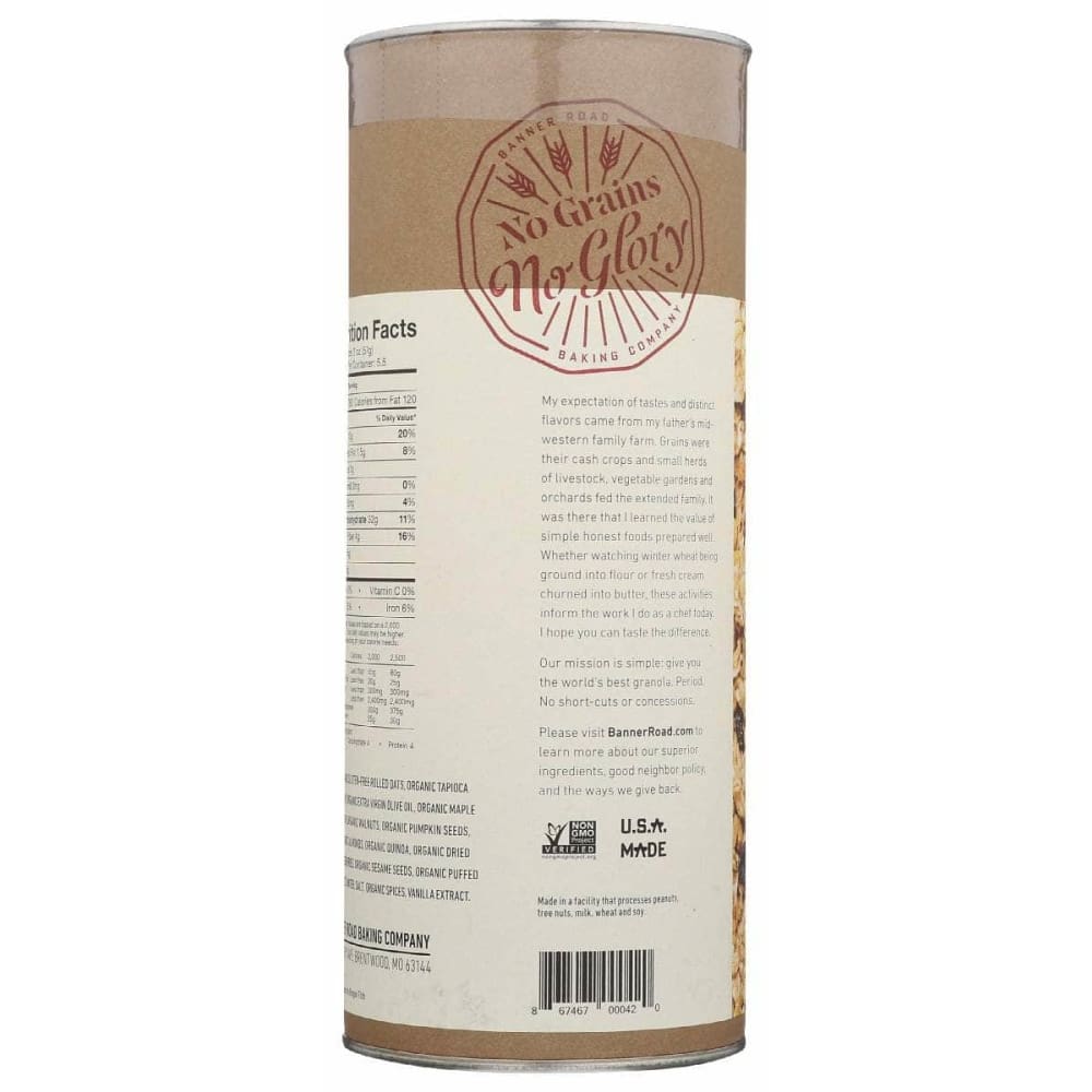 BANNER ROAD BAKING COMPANY Grocery > Snacks > Nuts > Trail Mix BANNER ROAD BAKING COMPANY: Granola Bye Blues, 11 oz