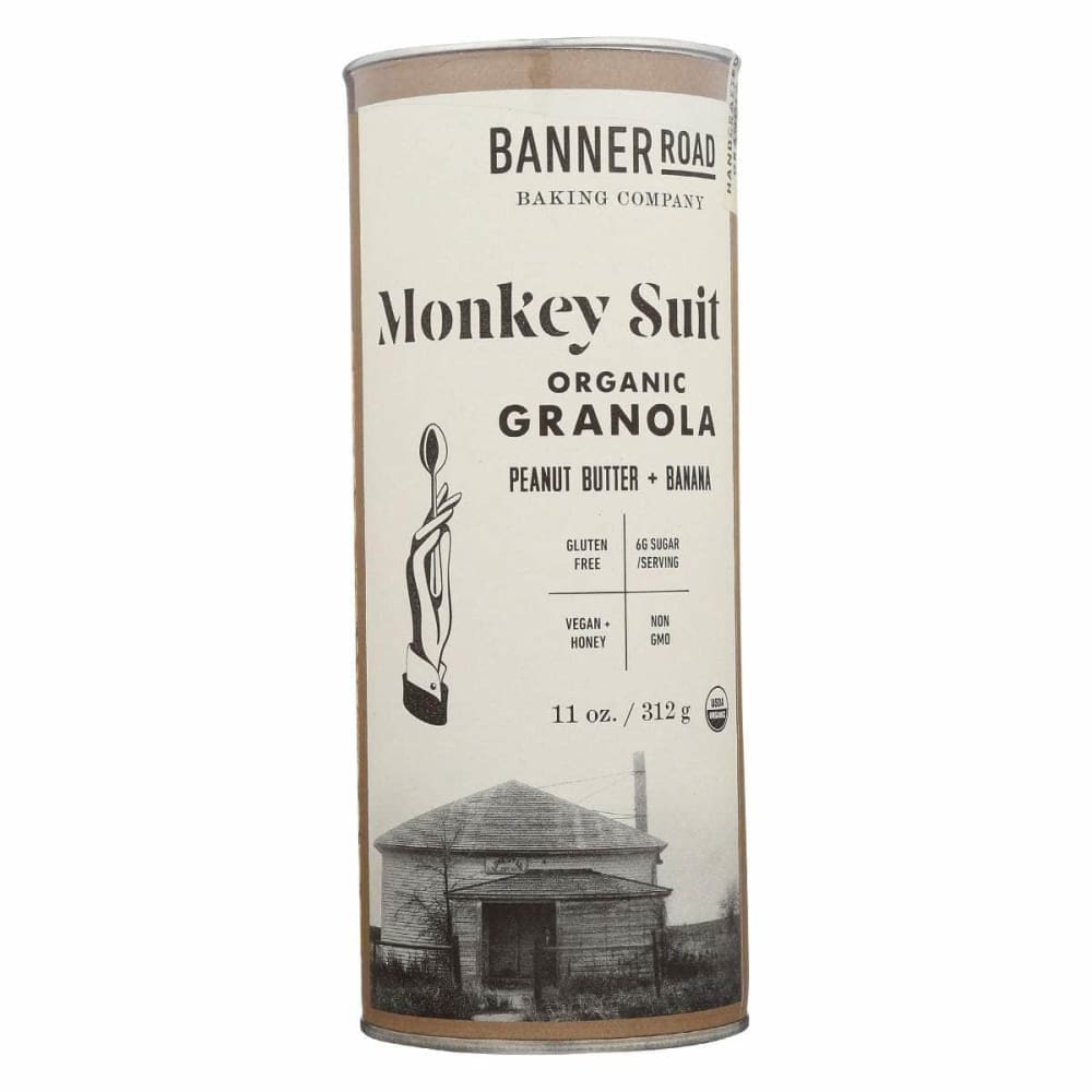 BANNER ROAD BAKING COMPANY Grocery > Snacks > Nuts > Trail Mix BANNER ROAD BAKING COMPANY: Granola Monkey Suit, 11 oz