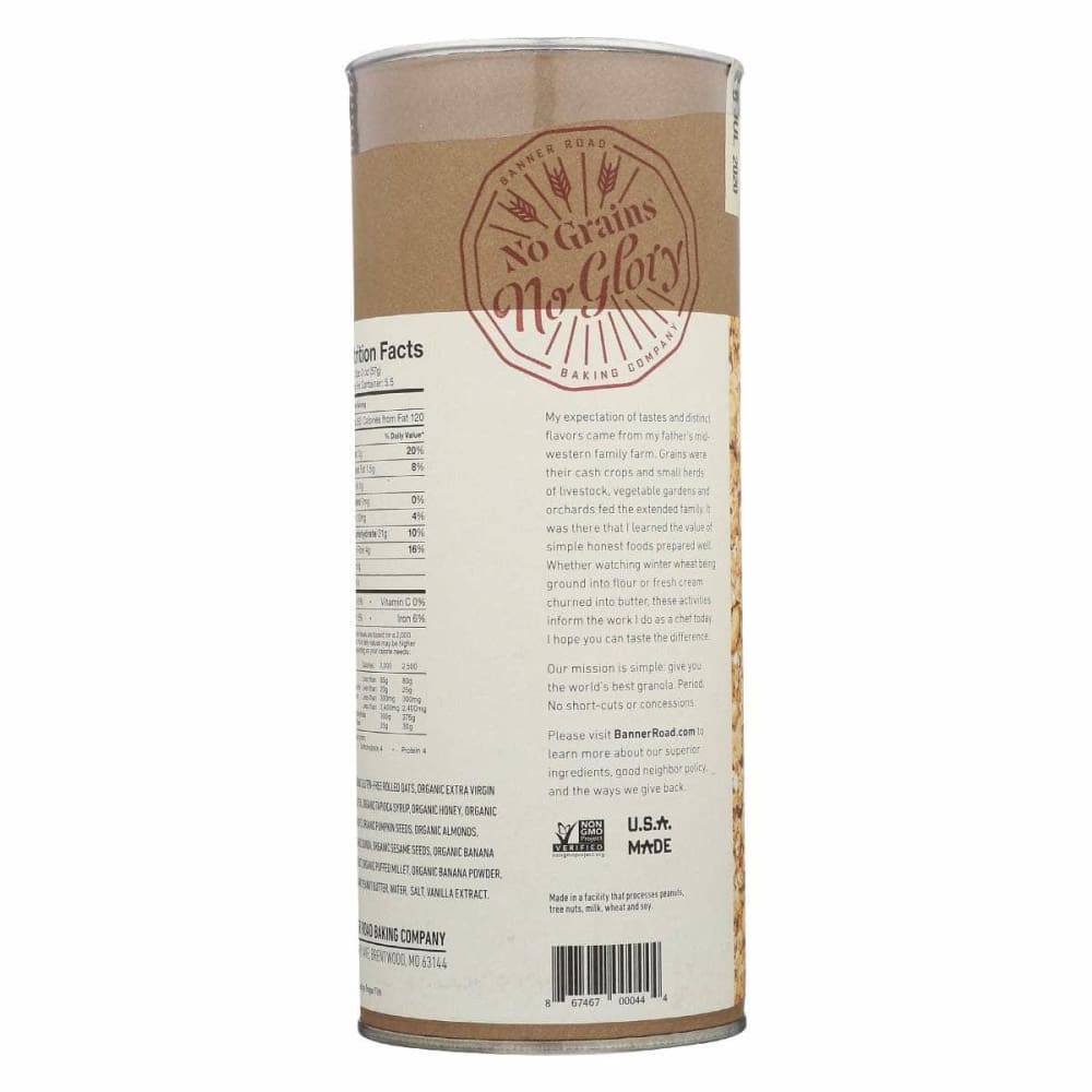 BANNER ROAD BAKING COMPANY Grocery > Snacks > Nuts > Trail Mix BANNER ROAD BAKING COMPANY: Granola Monkey Suit, 11 oz