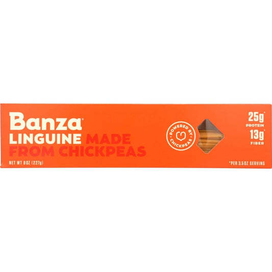 BANZA BANZA Pasta Linguine Chickpea, 8 oz