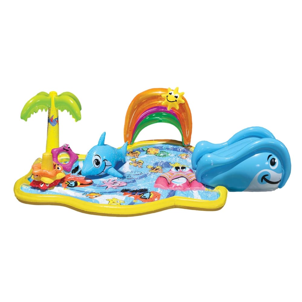 Banzai Toddler/Kids Inflatable Splish Splash Water Park - Banzai