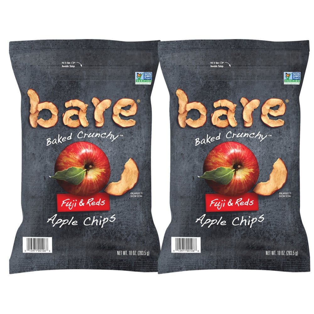 Bare Baked Crunchy Fuji and Reds Apple Chips (10 oz. 2 pk.) - Chips - Bare