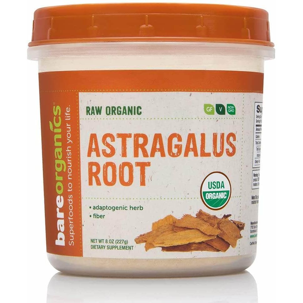 BAREORGANICS BAREORGANICS Astragalus Root Pwdr Org, 8 oz