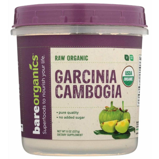 BAREORGANICS BAREORGANICS Garcinia Cambogia Pwdr, 8 oz