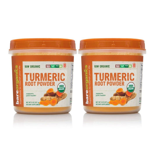 BareOrganics Turmeric Root Powder (2 pk.) - Supplements - BareOrganics