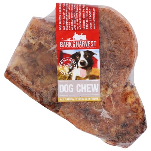BARK AND HARVEST: Treat Dog Beef Knuckle Slice 1 EA (Pack of 5) - Pet > Dog Treats > PET TREATS - BARK AND HARVEST