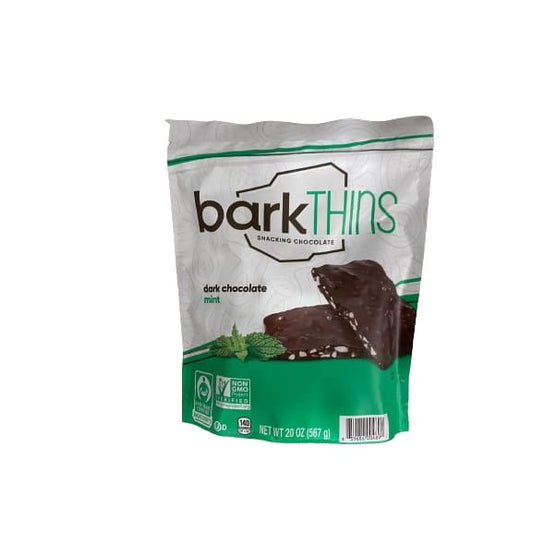 Barkthins Dark Chocolate Mint 20 oz. - Barkthins