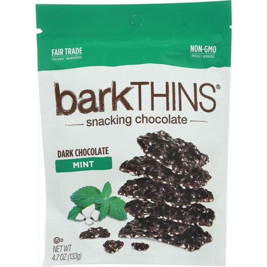 BARKTHINS Barkthins Dark Chocolate Mint Snacking Chocolate, 4.7 Oz