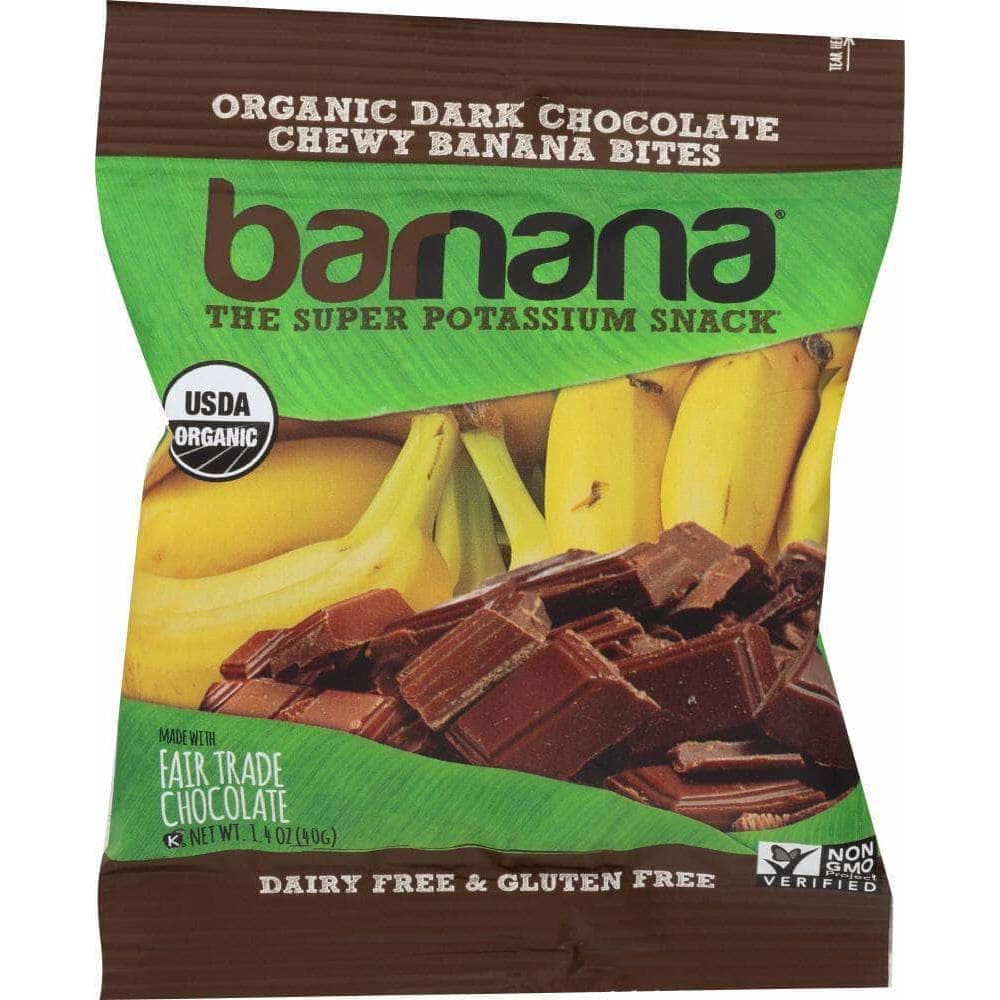 Barnana Barnana Organic Chocolate Chewy Banana Bites, 1.4 oz
