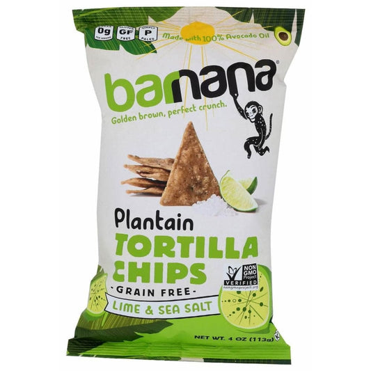 BARNANA BARNANA Tortilla Lime Plantain, 4 oz