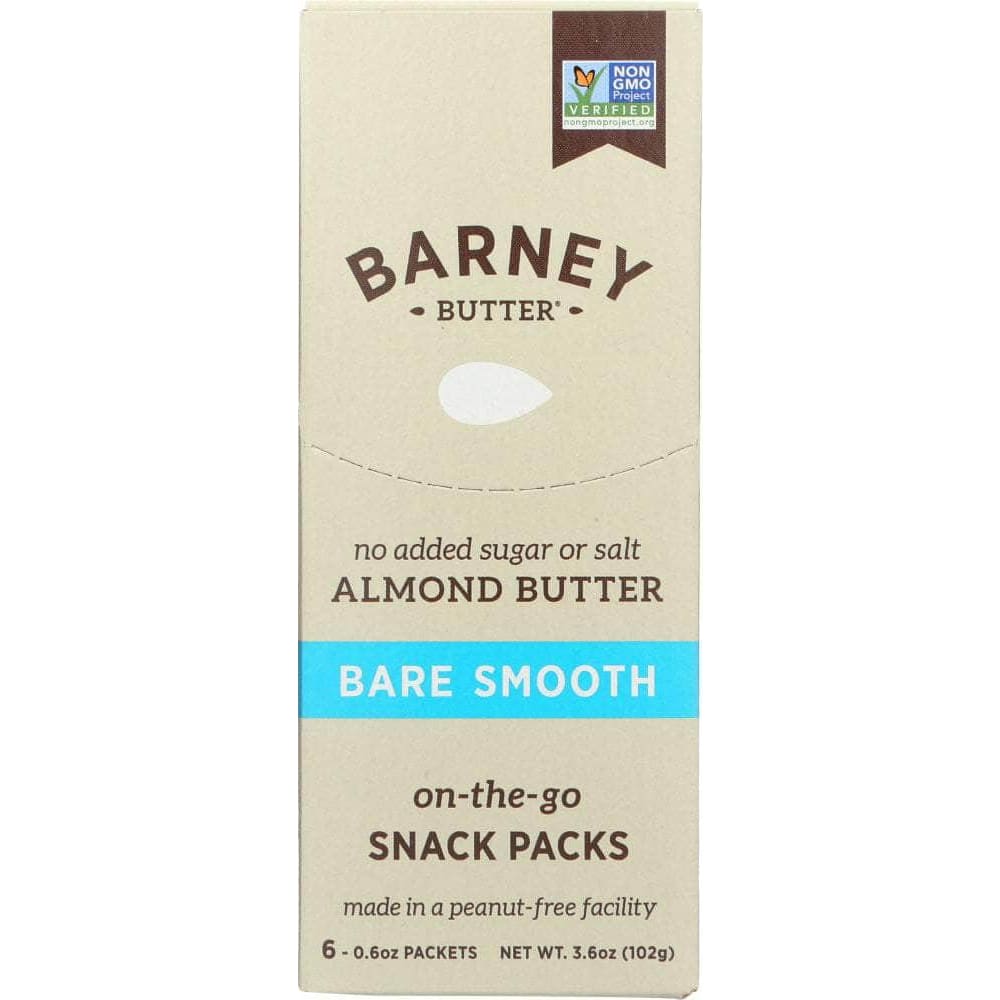 Barney Butter Barney Butter Almond Butter Bare Smooth 6 Pack 3.6 Oz
