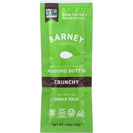 Barney Butter Barney Butter Almond Butter Crunchy Snack Pack, 0.6 oz