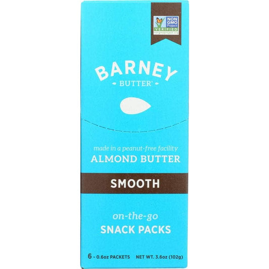 Barney Butter Barney Butter Almond Butter Smooth 6 Pack 3.6 Oz