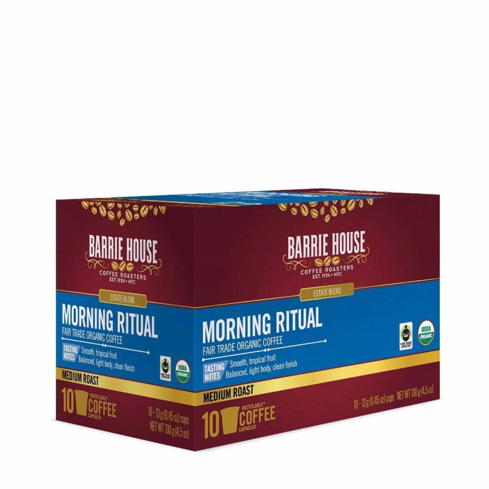 BARRIE HOUSE Barrie House Coffee Morning Ritual Kcup, 4.5 Oz