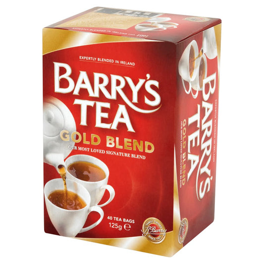 Barrys Tea Barrys Irish Gold Blend Tea, 40 bg