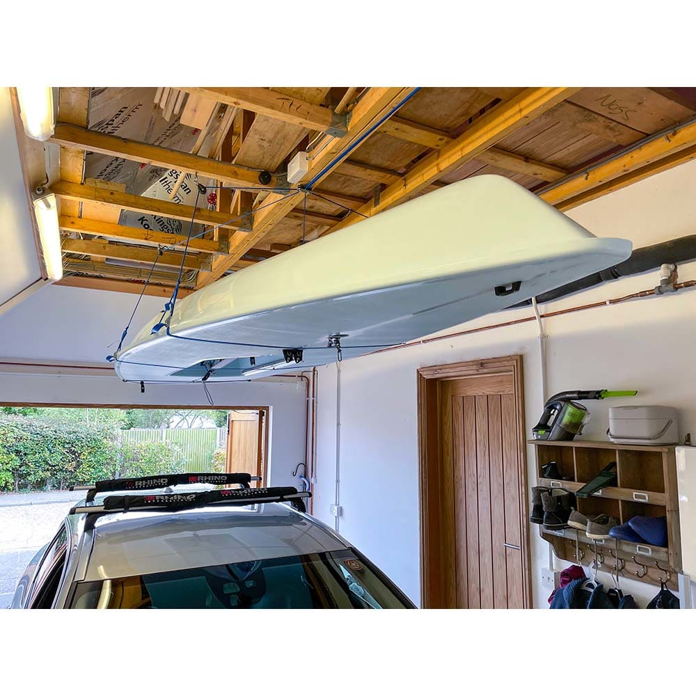 Barton Marine SkyDock Storage System 3 to 1 Reduction Up to 175 LBS 4-Point Lift - Paddlesports | Storage,Sailing | Accessories - Barton
