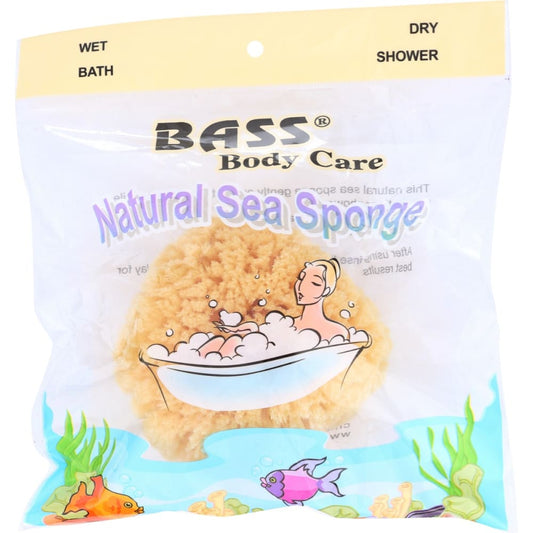 BASS BRUSHES: Bass 1139 Natural Sea Sponge Large 1 ea - Home Products > Household Products - BASS BRUSHES