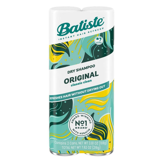 Batiste Instant Hair Refresh Dry Shampoo Original Classic Clean (3.81 oz. 2 pk.) - Shampoo & Conditioner - Batiste