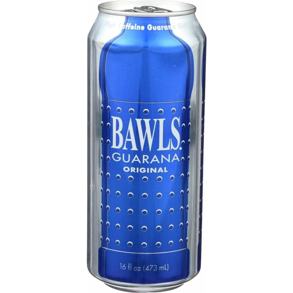 Bawls BAWLS GUARANA Original Soda, 16 oz (Case of 5) | ShelHealth