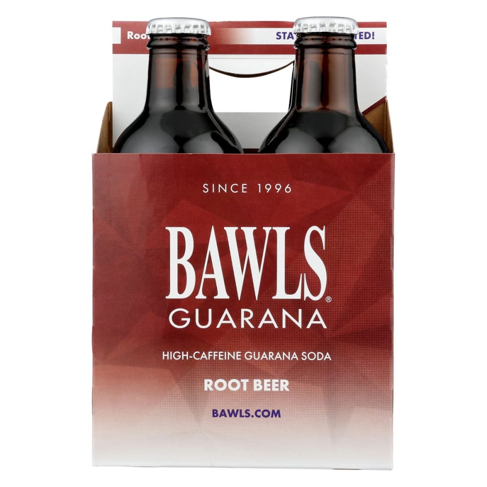 BAWLS GUARANA: Root Beer 4 Pack 40 oz - Grocery > Beverages > Sodas - BAWLS GUARANA