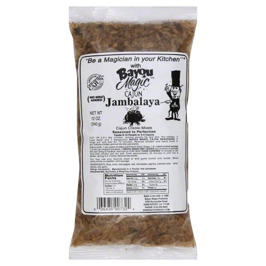 BAYOU MAGIC: Mix Cajun Jambalaya 12 oz - Grocery > Pantry > Rice - Bayou Magic