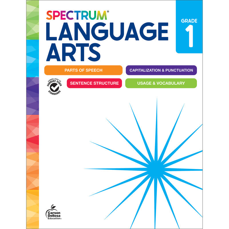 Spectrum Gr1 Language Arts Workbook (Pack of 3)