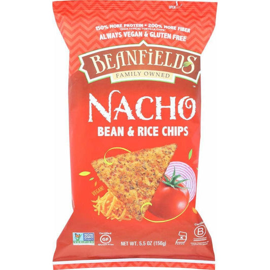 Beanfields Beanfields Bean & Rice Chips Nacho, 6 oz